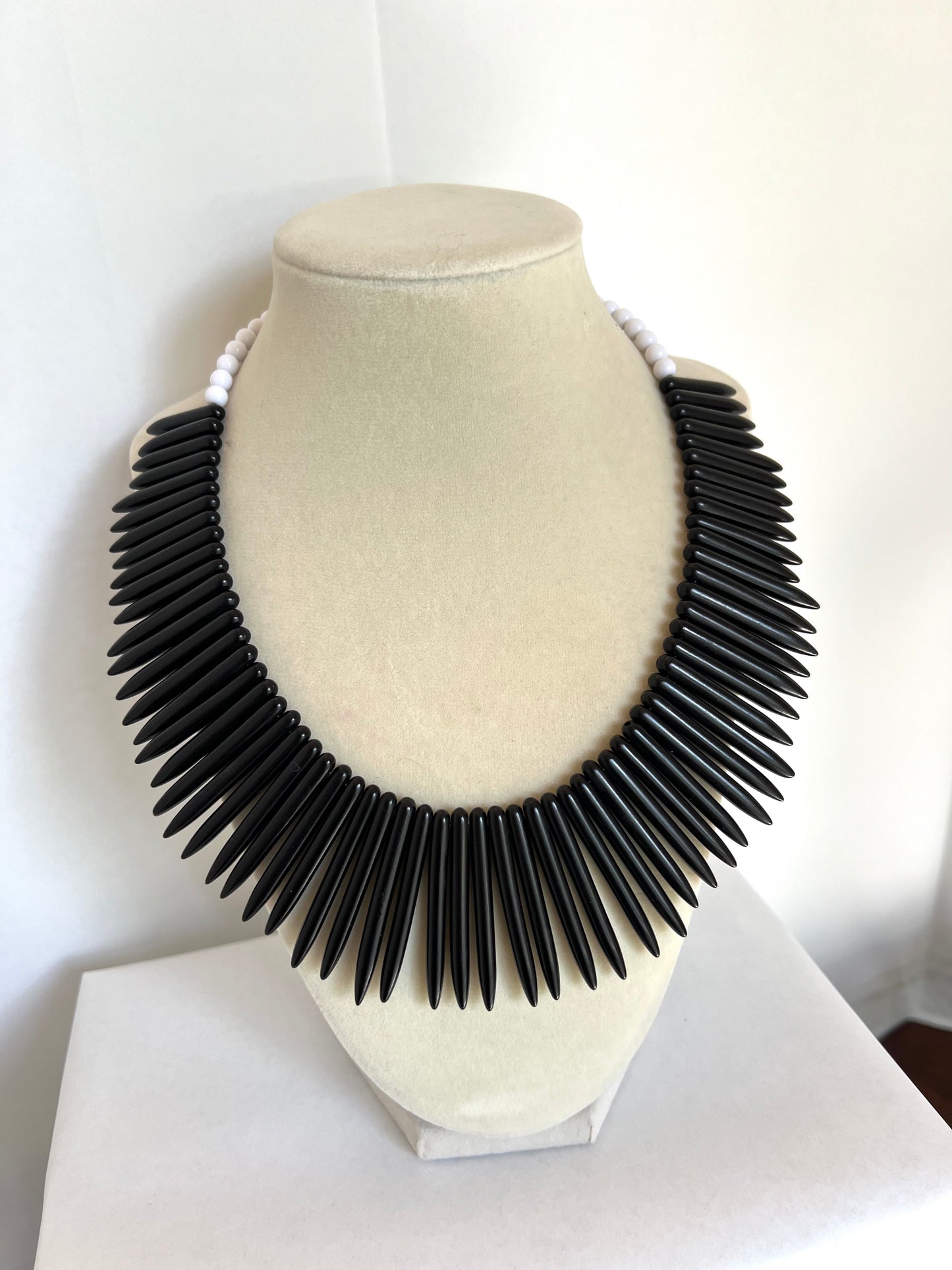 Black Spike Necklace