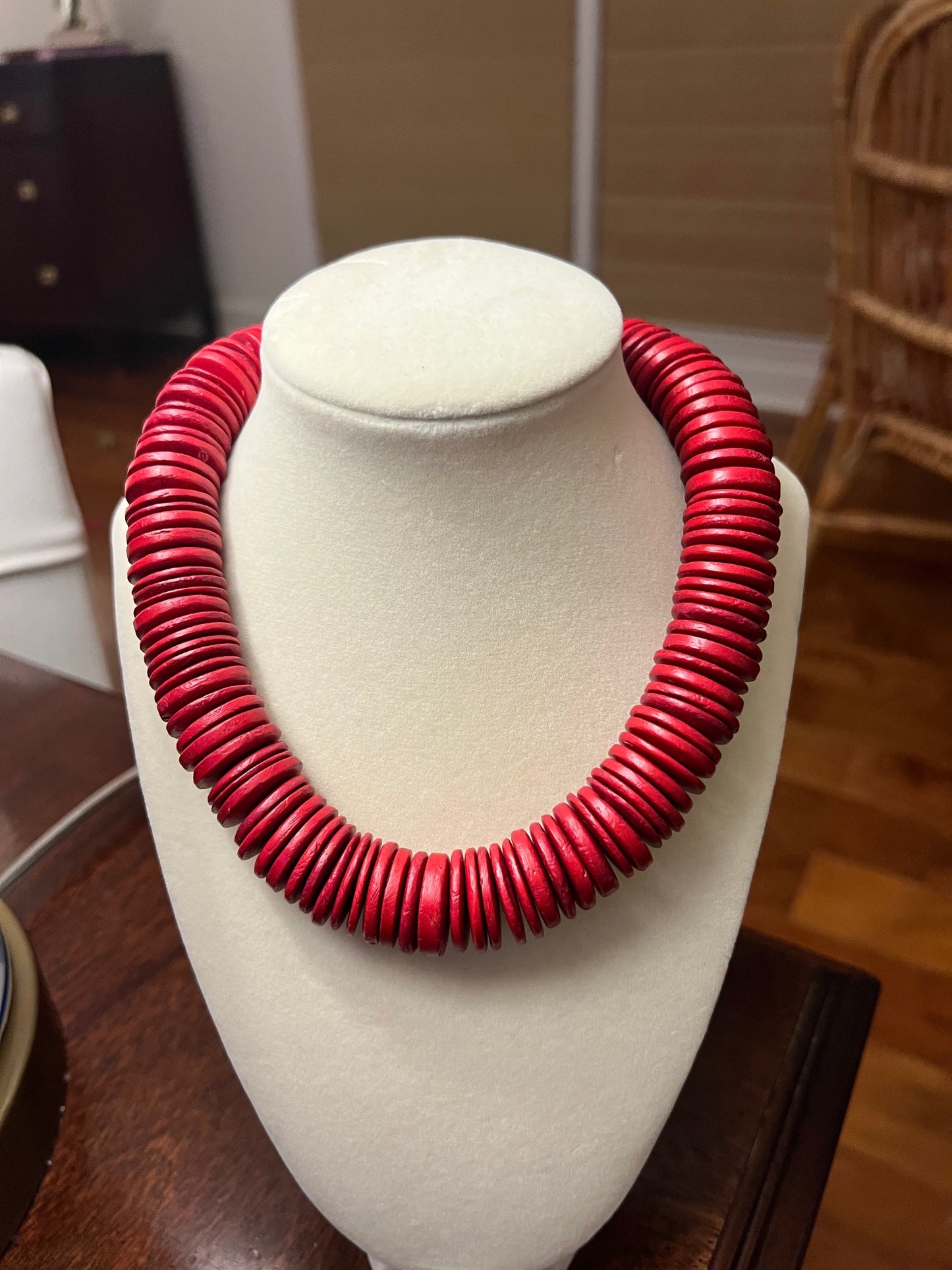 Red Coconut Shell Collection